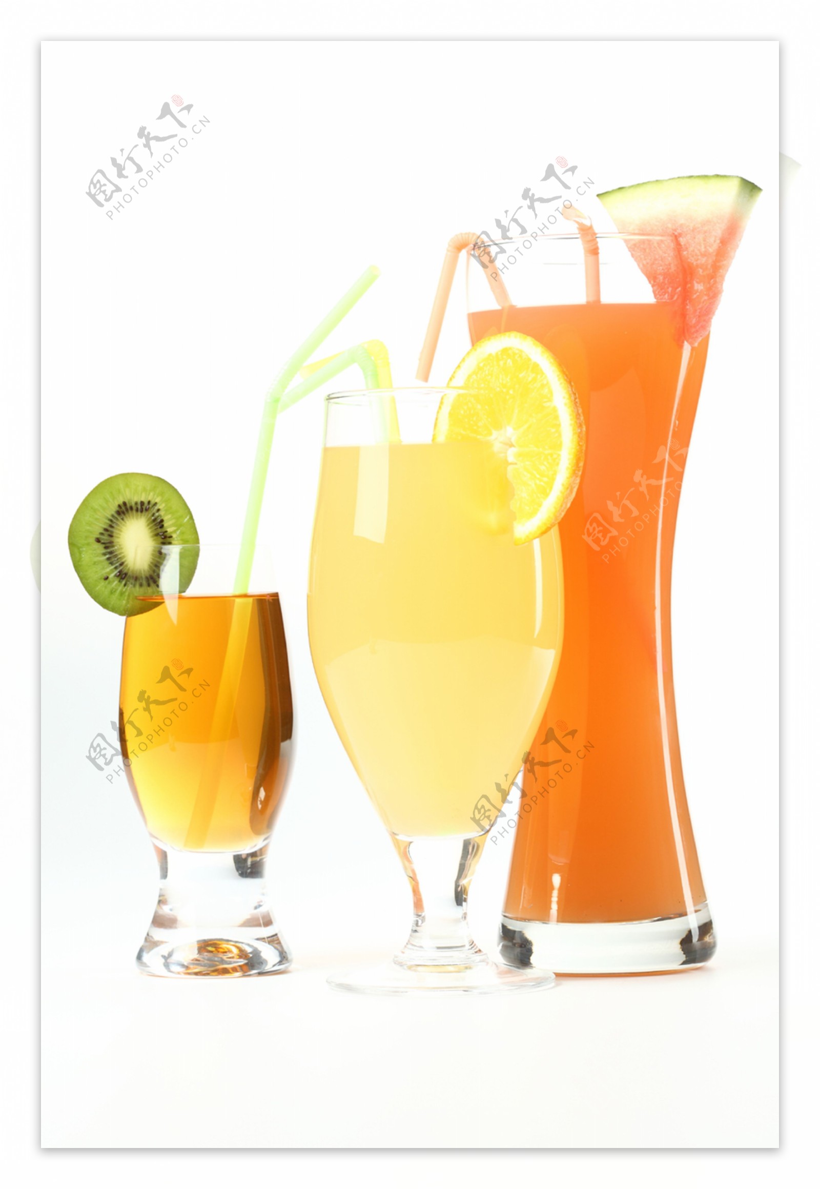 橙汁西瓜汁猕猴桃汁图片