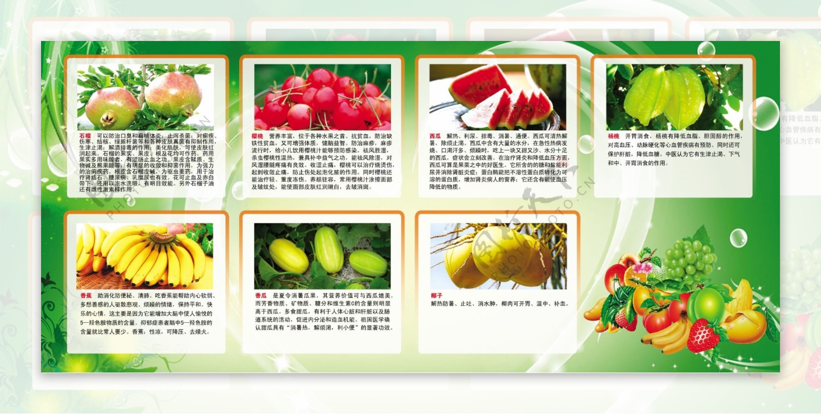 水果的营养图片
