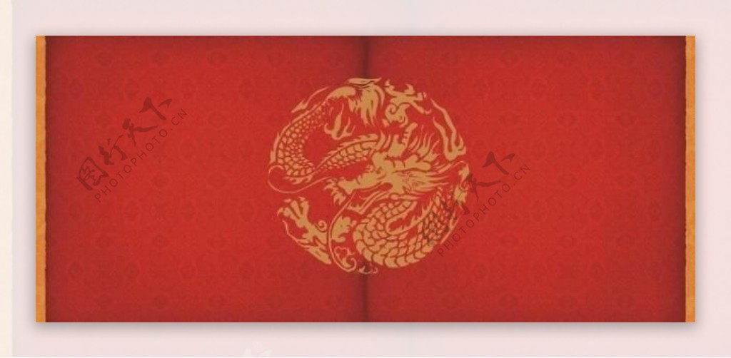 中国风红色封面图片