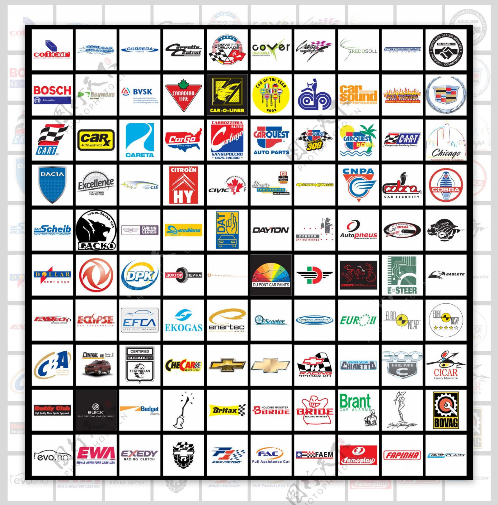 全球汽车品牌标志