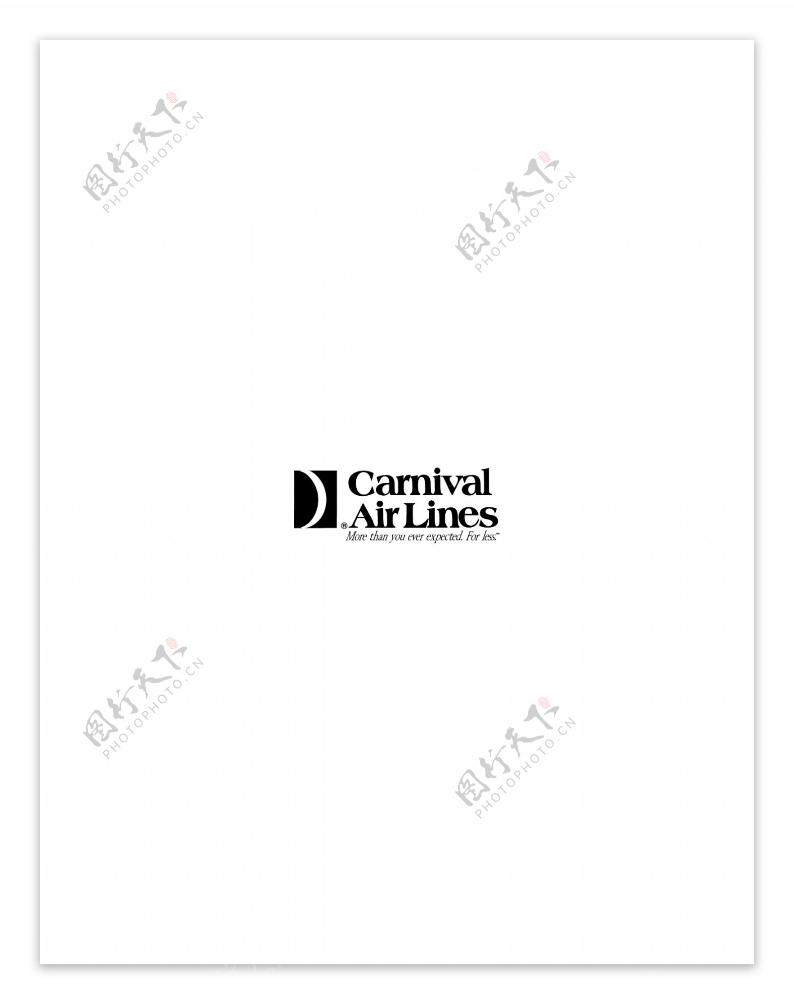 CarnivalAirLines1logo设计欣赏CarnivalAirLines1民航公司LOGO下载标志设计欣赏