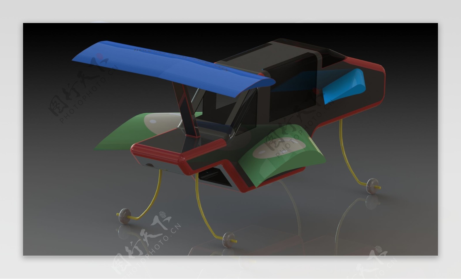 飞行汽车的概念可以复制2桌面3D打印机的挑战