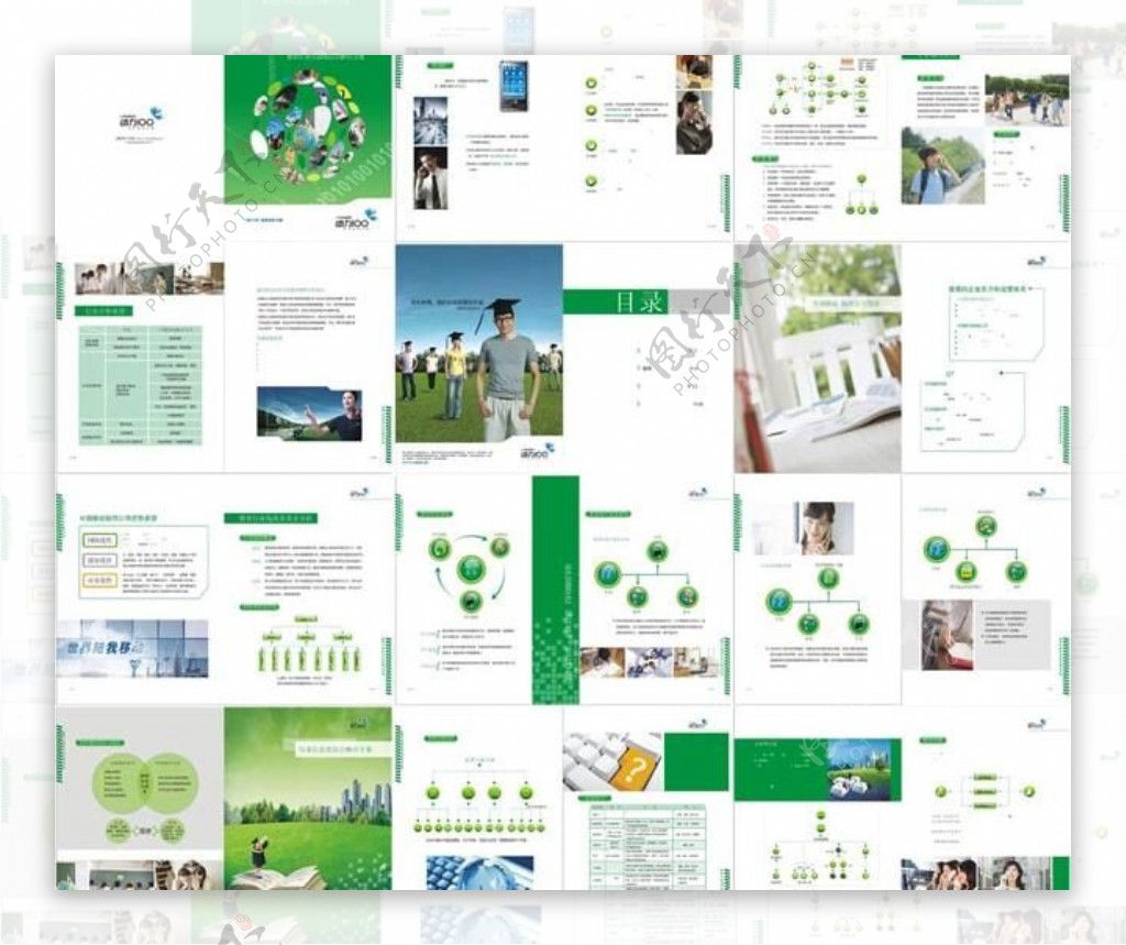 中国移动信息化手册设计