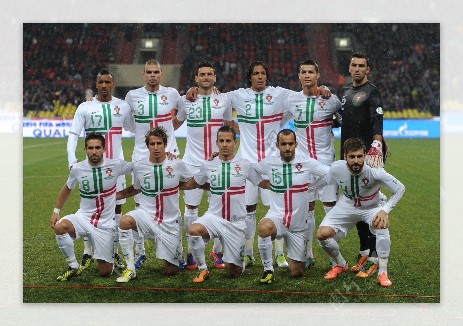 葡萄牙世预赛首发阵图片