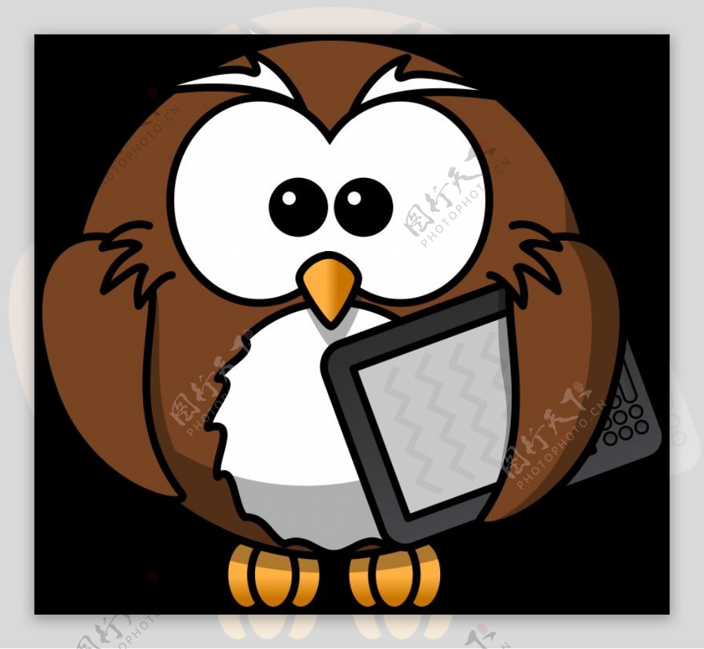 猫头鹰的电子书阅读器