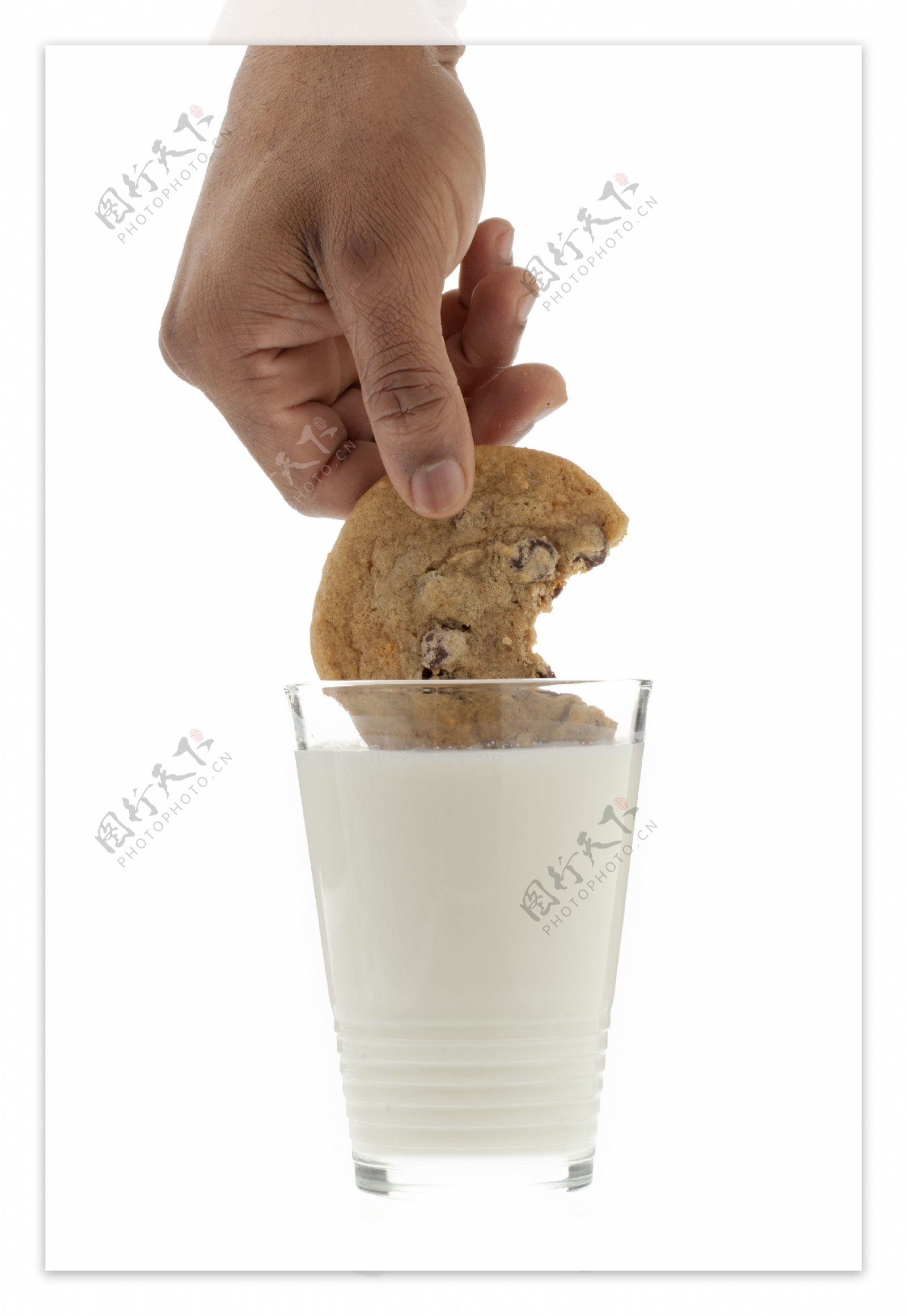 牛奶与饼干图片