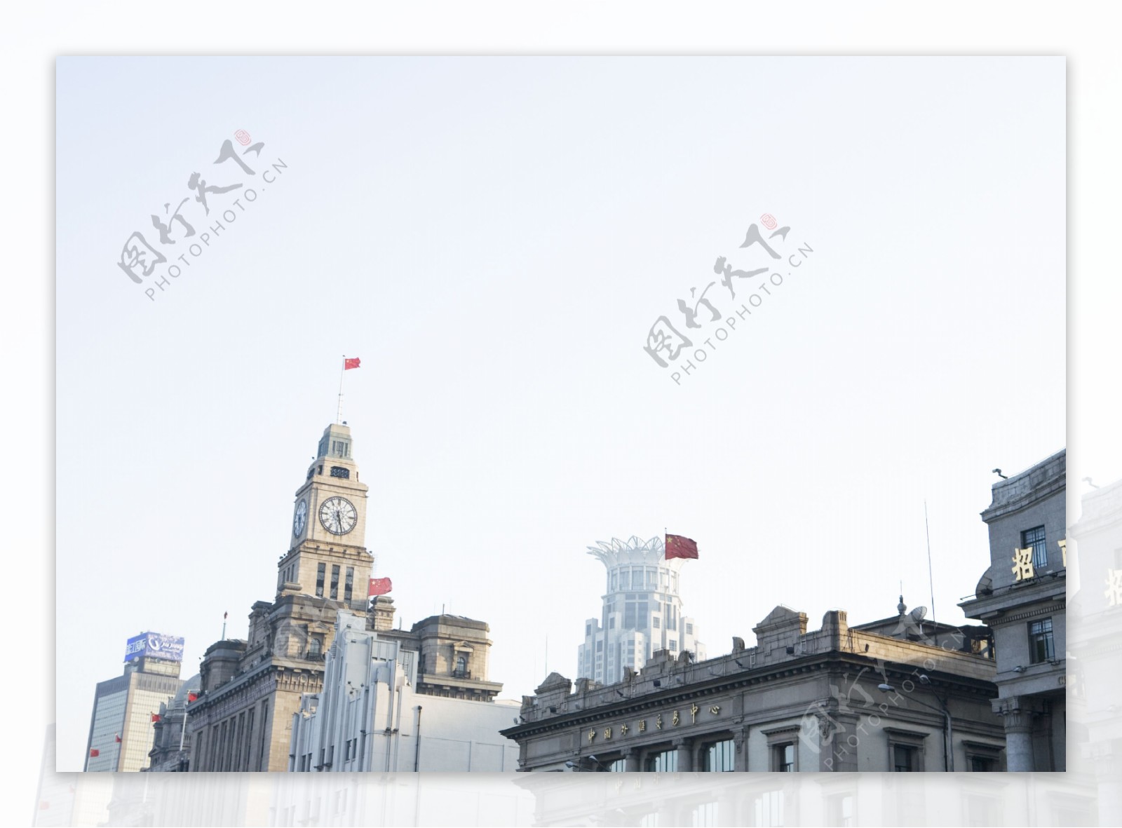 北京上海香港红旗美食旅游胜地东方明珠建筑物饰品茶壶夜景街道