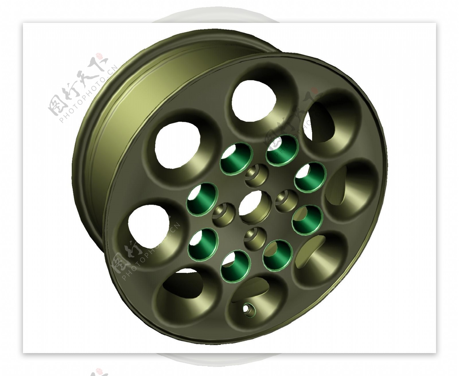 鲁埃达RIN边轮的铝业公司16x653D模型06