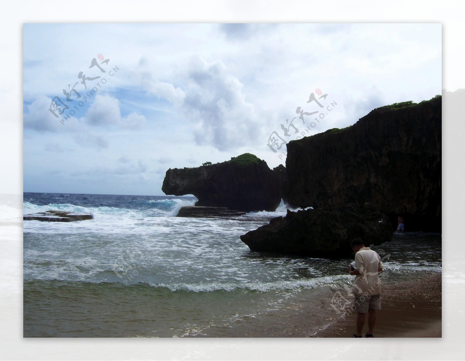 塞班岛鳄鱼海滩图片