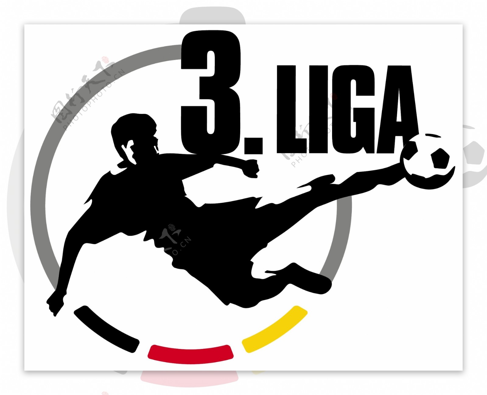 德国足球丙级联赛徽标图片