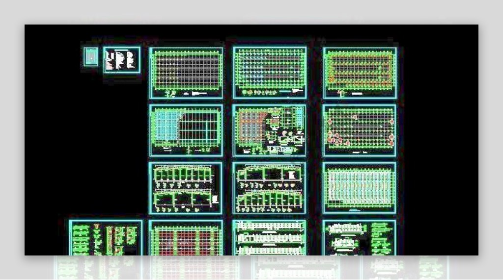 单层厂房门式钢架结构施工设计图