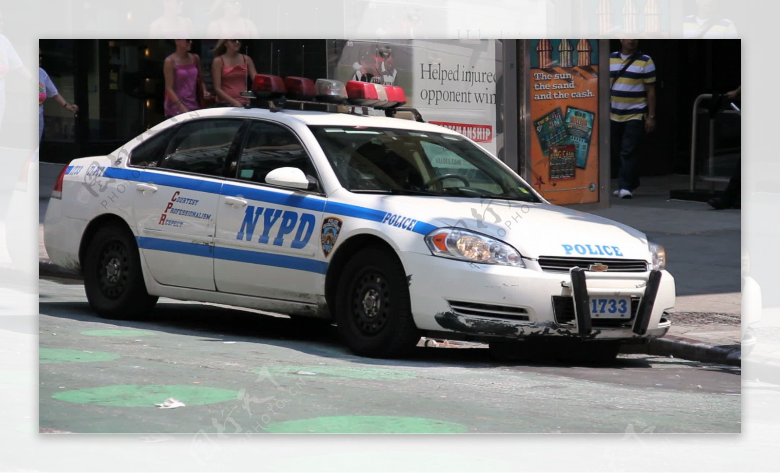 纽约市警察局的汽车2股份的录像视频免费下载