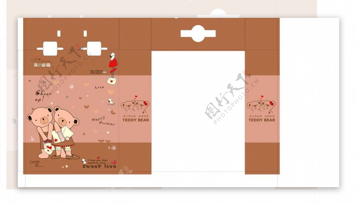 熊熊包装玩具包装图片
