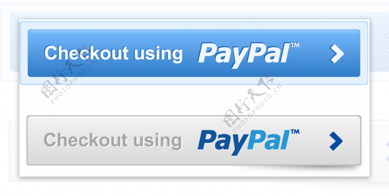 PayPal付款结帐向量按钮设置