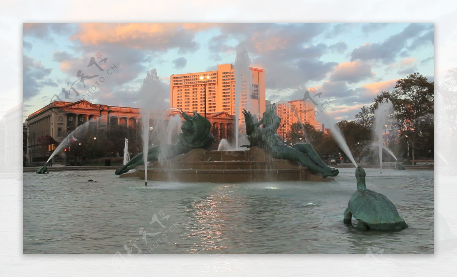 费城喷泉3股票的录像