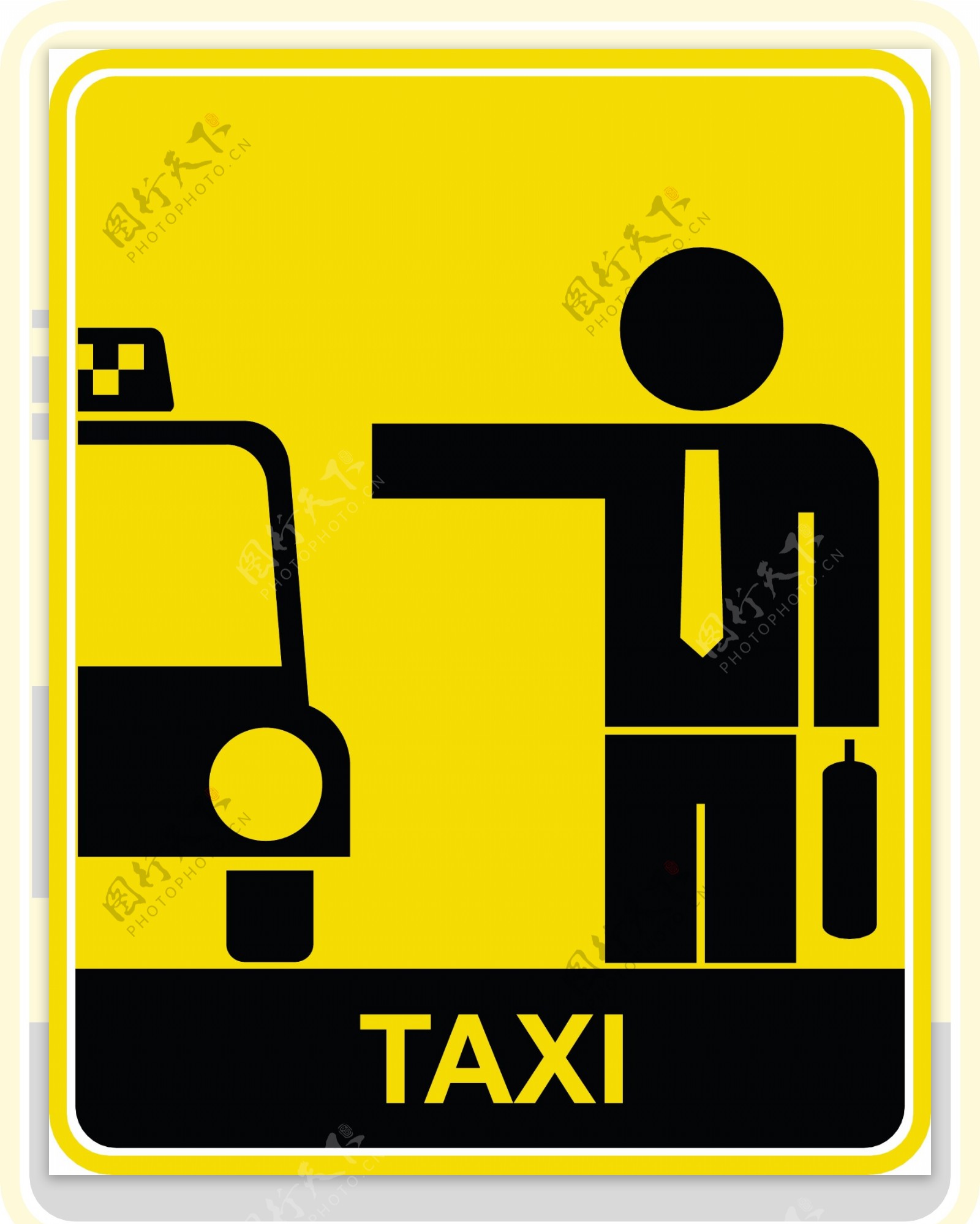 出租车广告设计图片