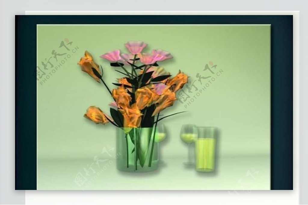 装饰构件之植物3D模型植物008