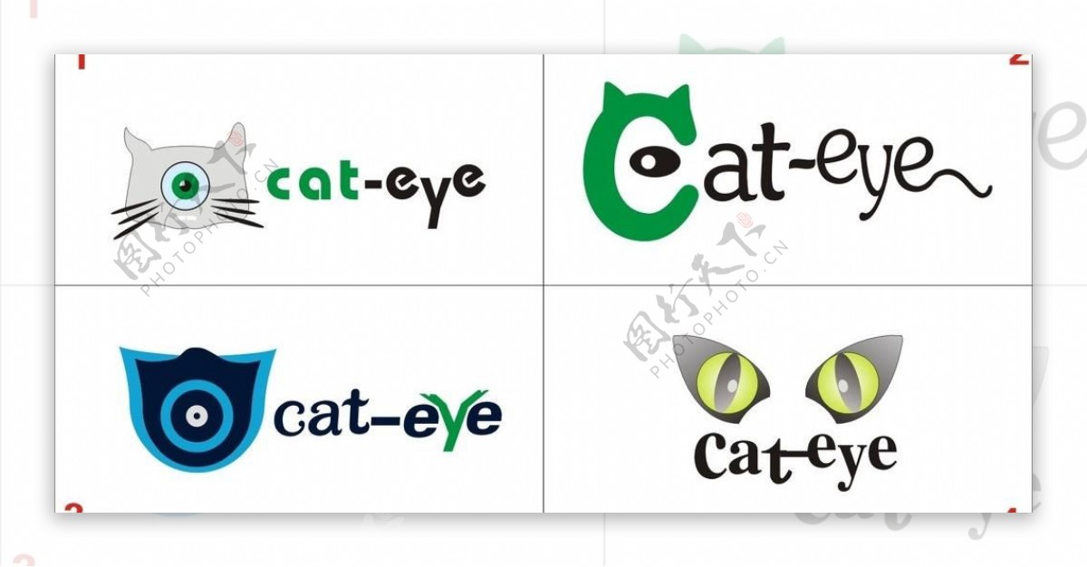 猫眼logo设计图片