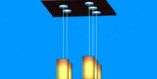 室内装饰照明之吊灯1223D模型