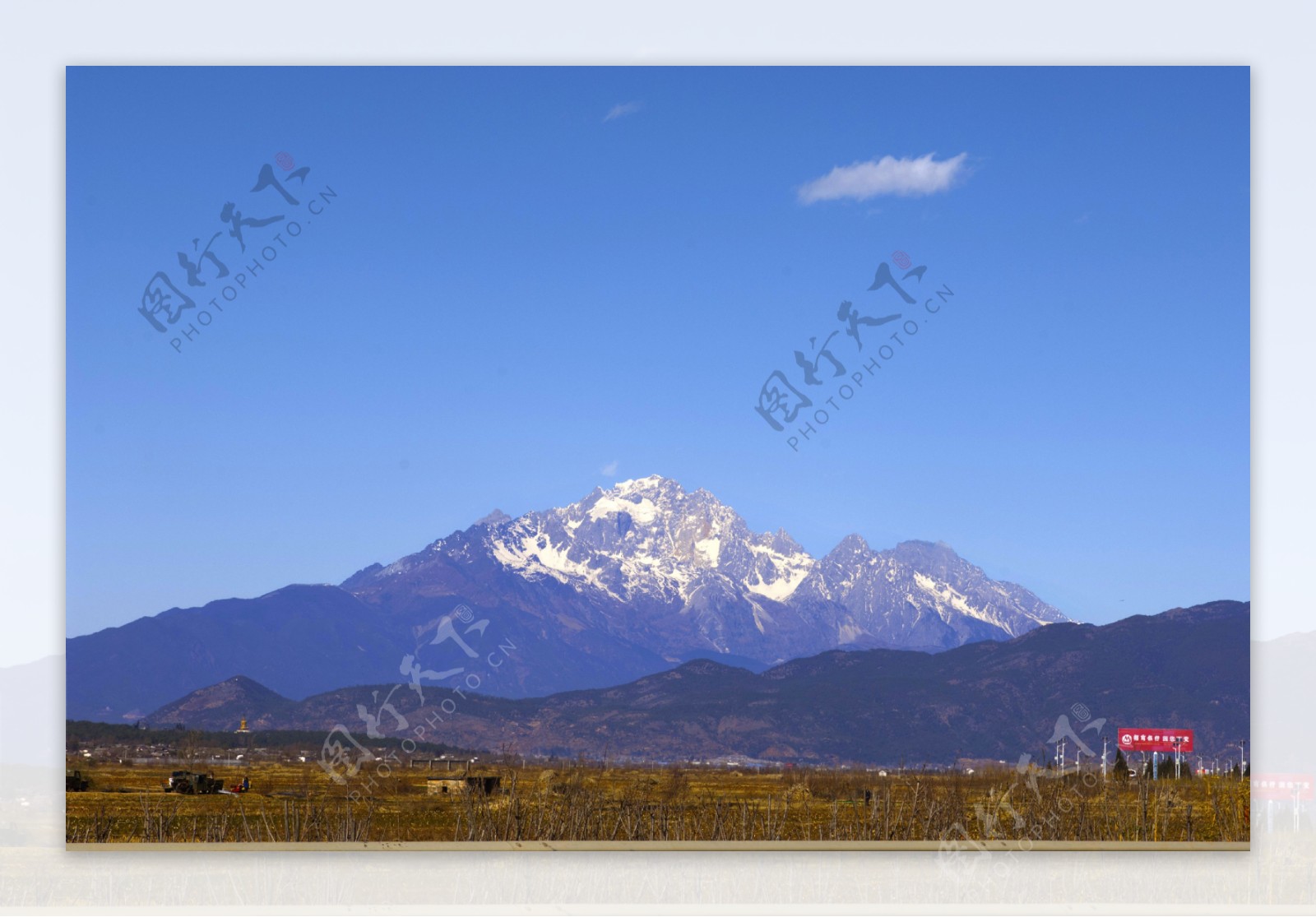 玉龙雪山图片