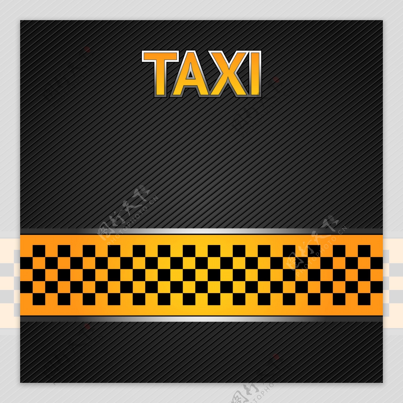 出租车taxi标志图片