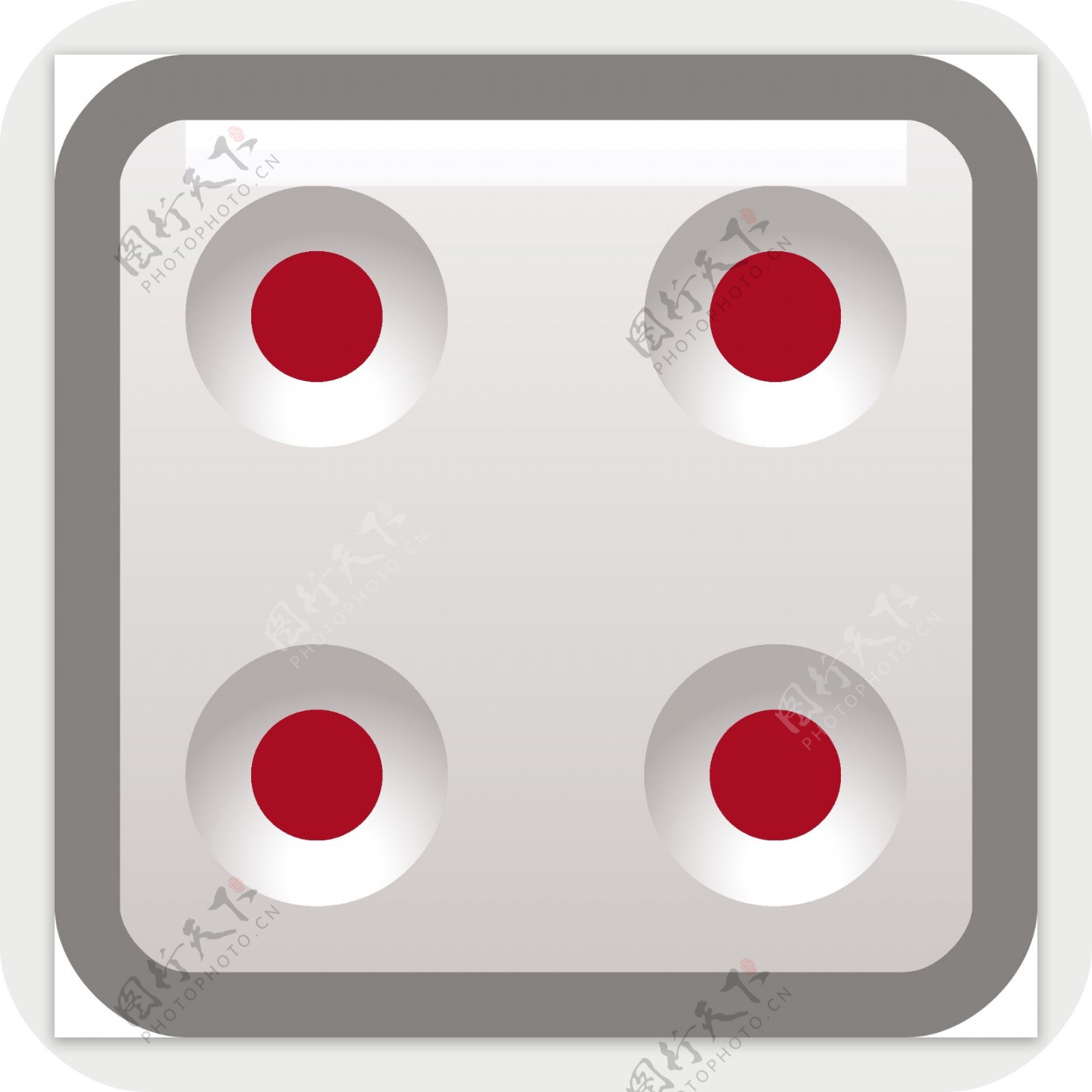 游戏骰子小应用程序图标