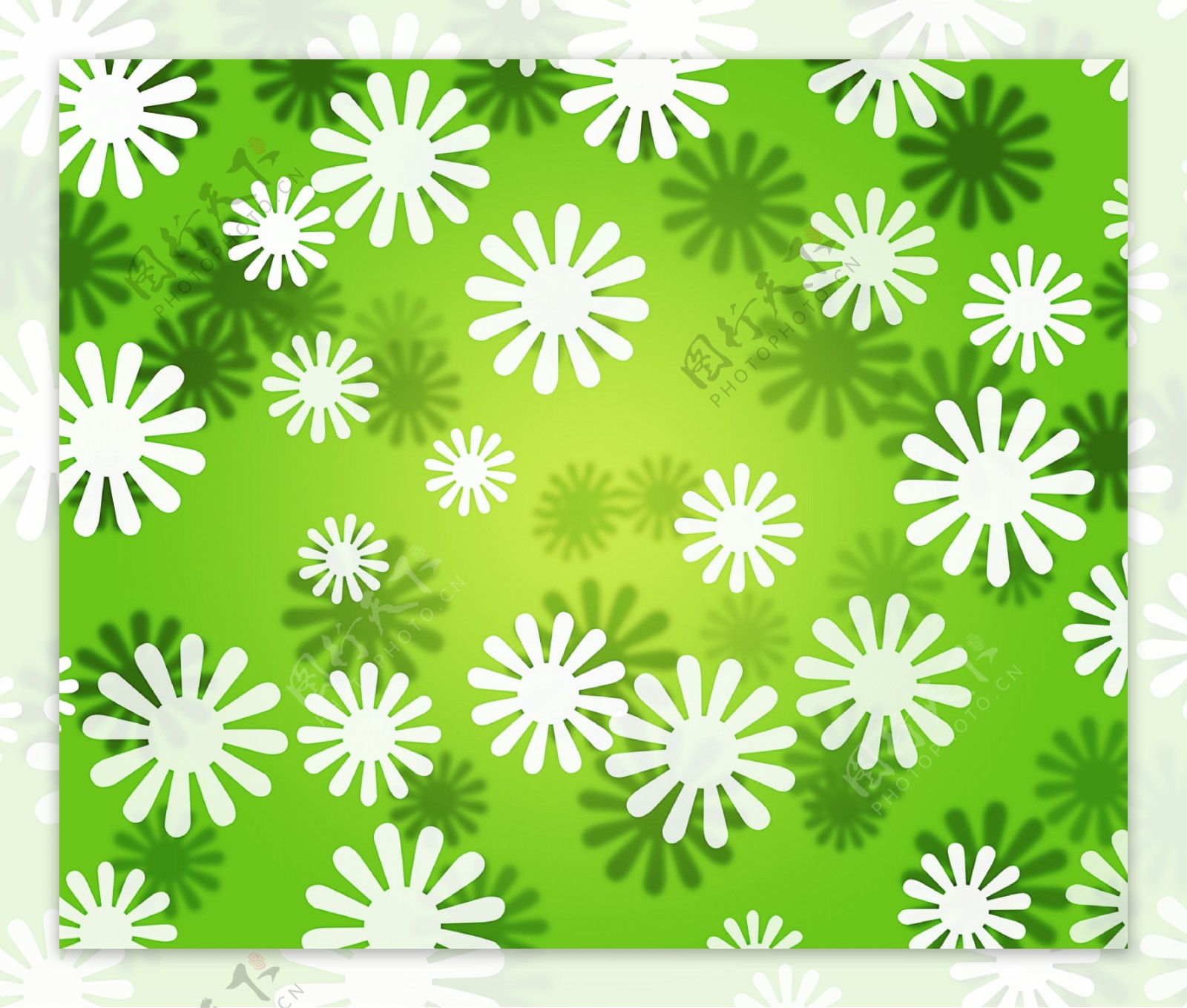 花白色绿色纹理简单