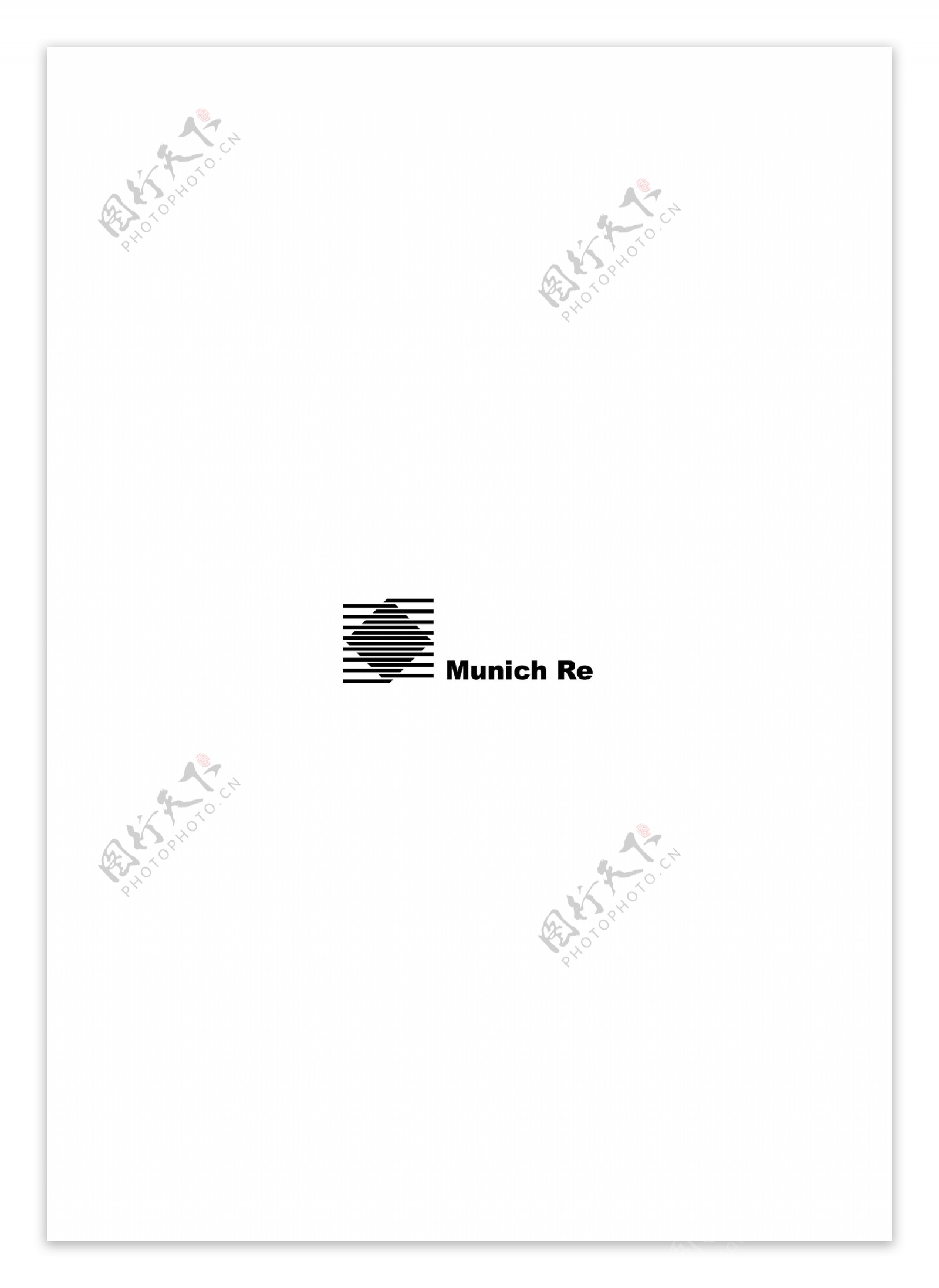 MunichRelogo设计欣赏MunichRe人寿保险标志下载标志设计欣赏