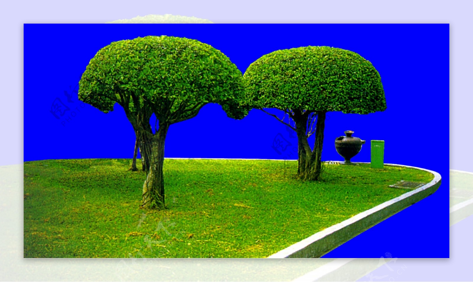 灌木170效果图植物配景素材