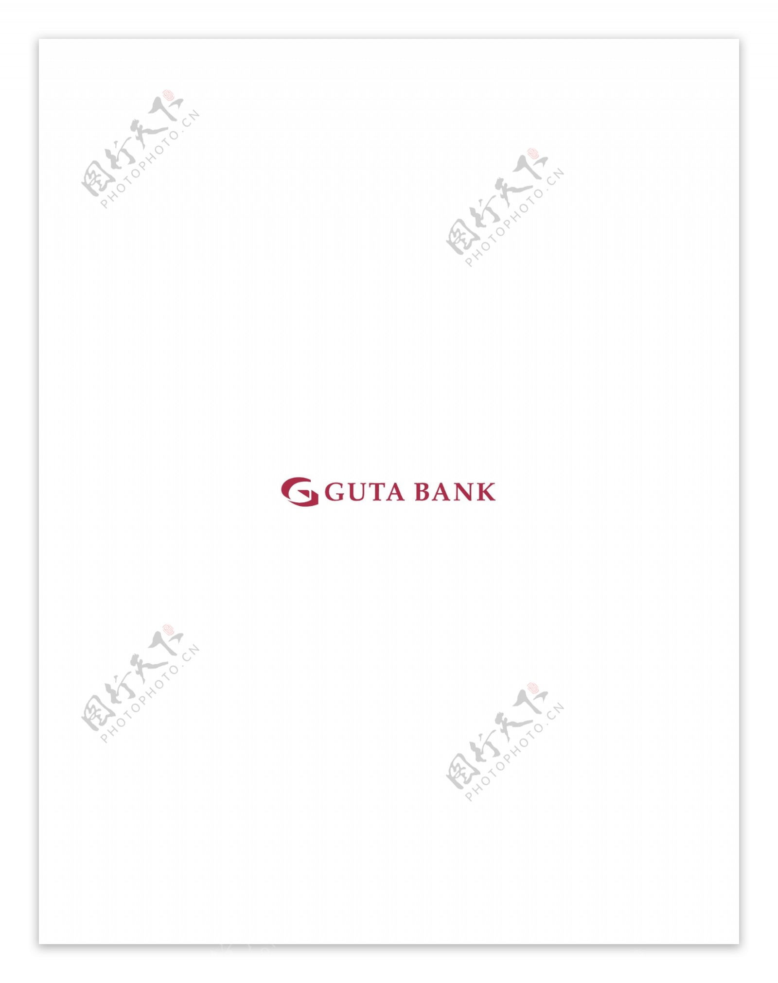 GutaBanklogo设计欣赏GutaBank信贷机构标志下载标志设计欣赏