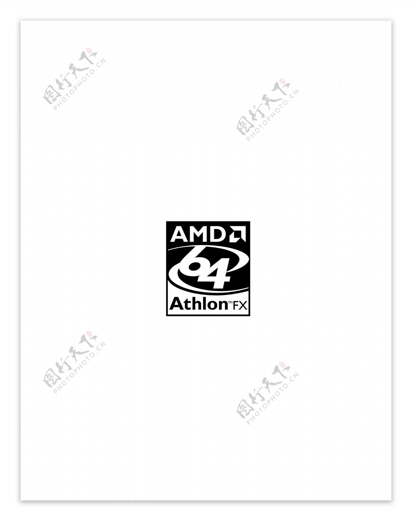 AMD64AthlonFXlogo设计欣赏AMD64AthlonFX电脑硬件标志下载标志设计欣赏