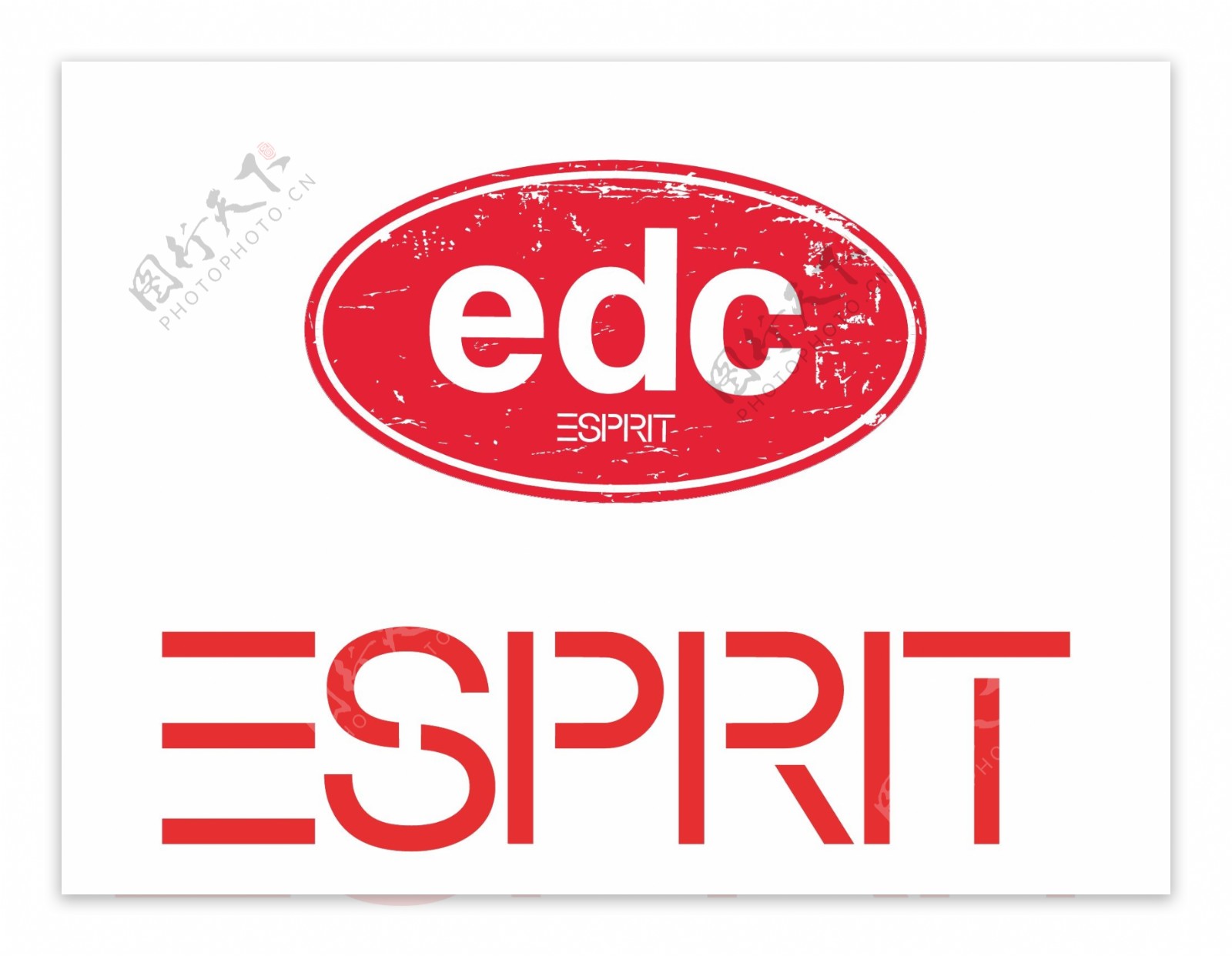 edcbyesprit矢量logo图片