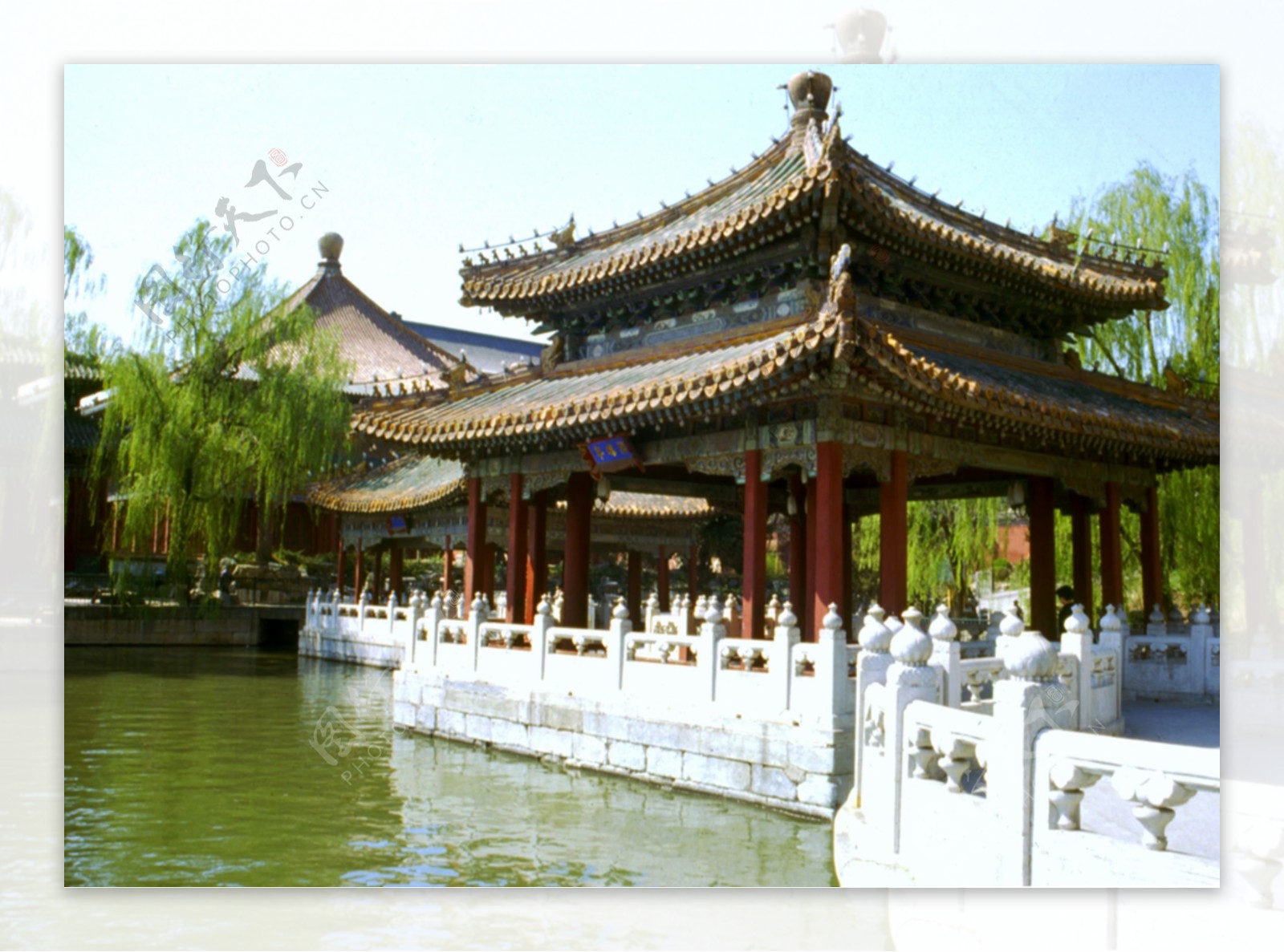 皇家园林北京园林明清亭子湖水