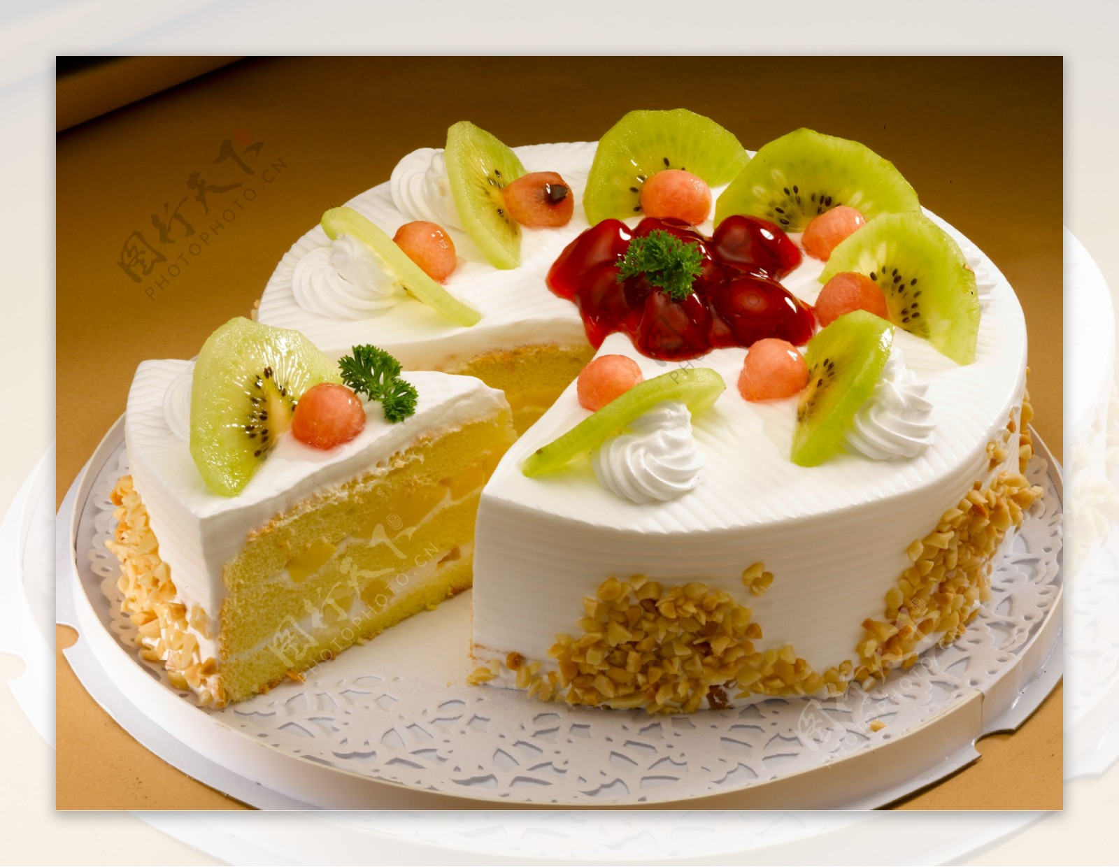 缤纷水果蛋糕（图片为6寸效果） - LaVie生活蛋糕馆