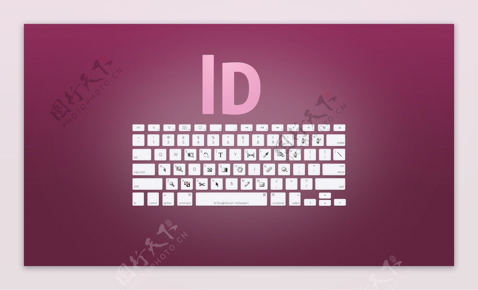InDesign的键盘快捷键02高清壁纸图片