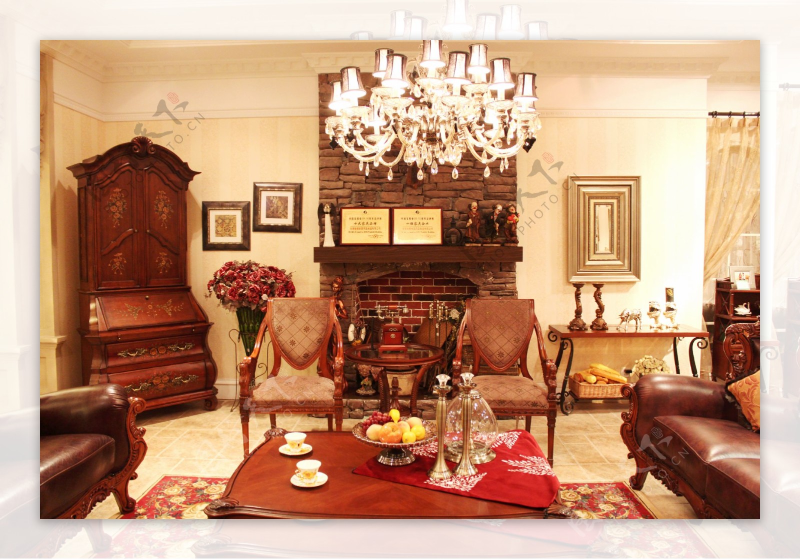 室内设计古典家具欧美风格图片