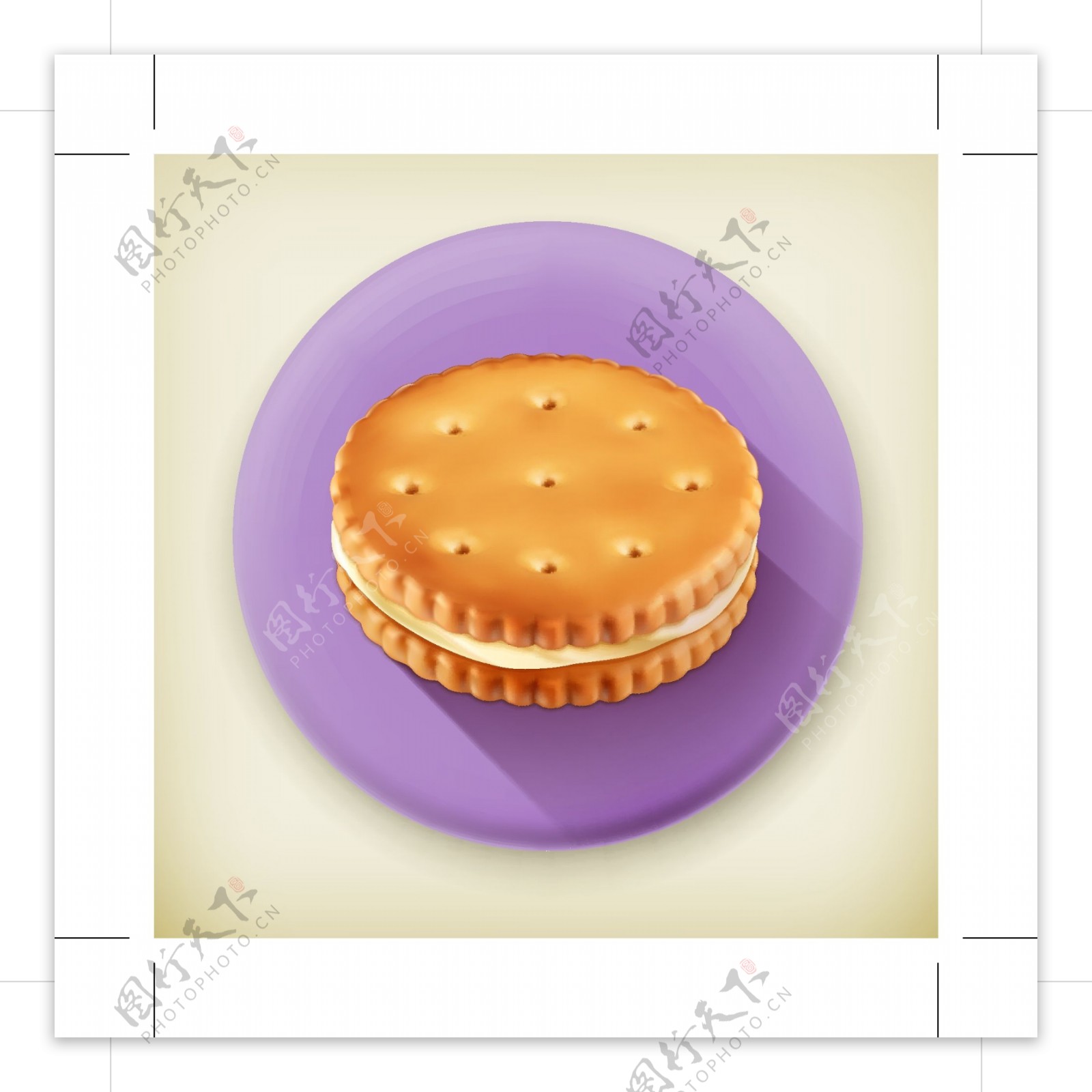 饼干ICON图标标志图片