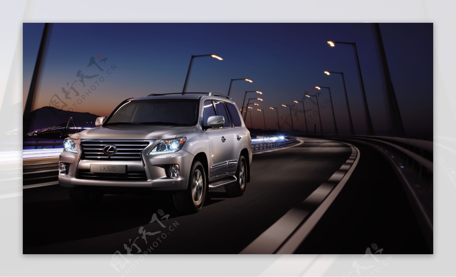 雷克萨斯全新一代越野车lx570suv图片