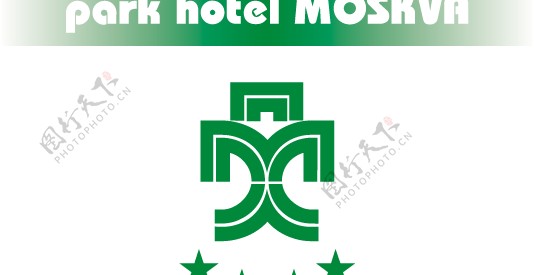 Moskvaparkhotellogo设计欣赏莫斯科公园酒店标志设计欣赏