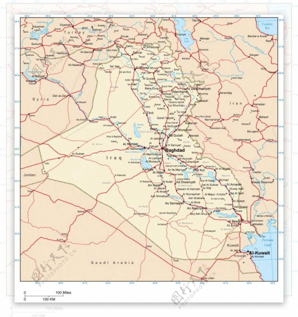 伊拉克地图