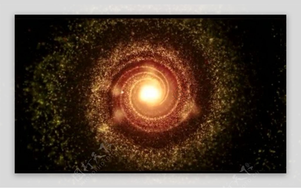 粒子漩涡背景视频素材图片