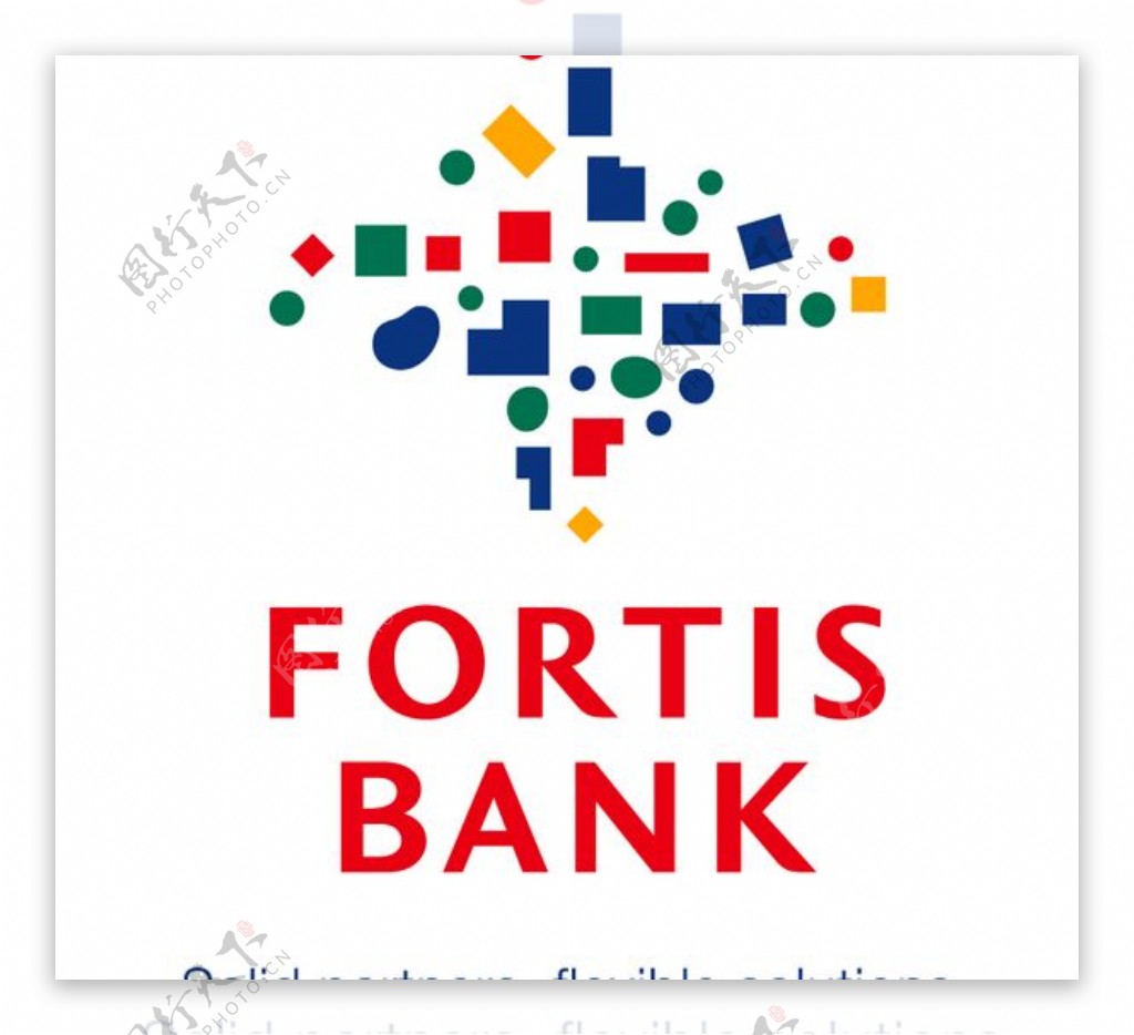 FortisBank1logo设计欣赏FortisBank1金融机构LOGO下载标志设计欣赏