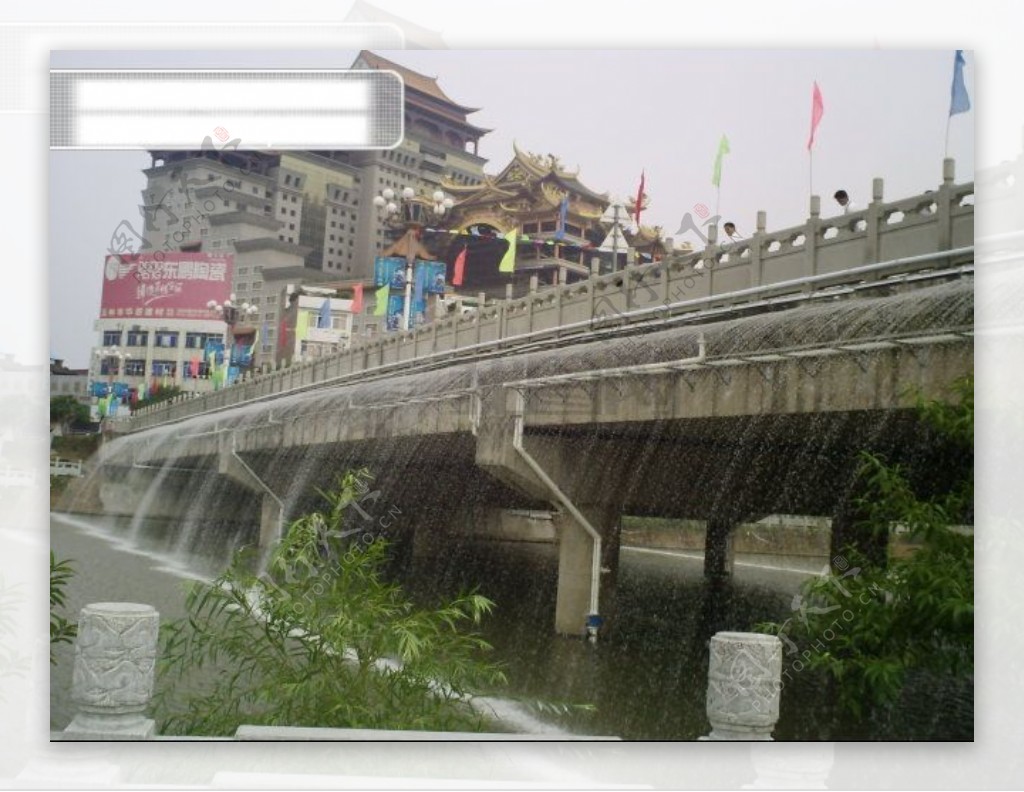 江水桥梁图片