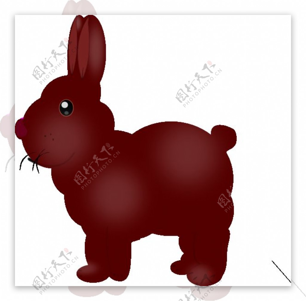 巧克力兔子剪贴画