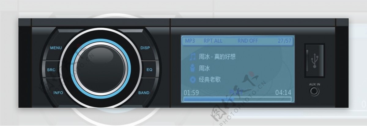 MP3播放器UI图片