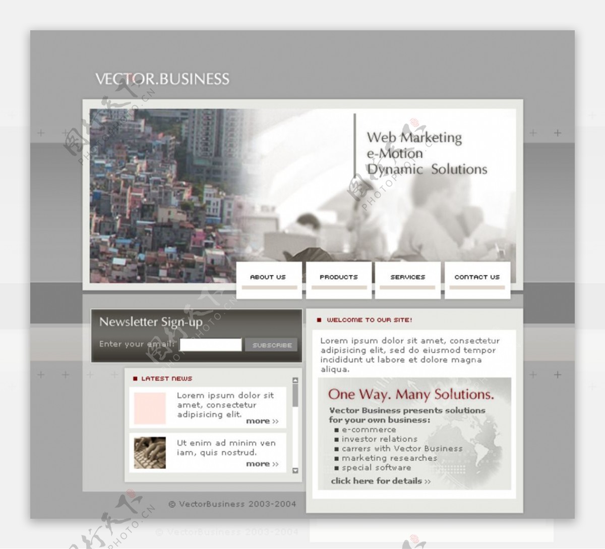 设计网站模板国外网图片