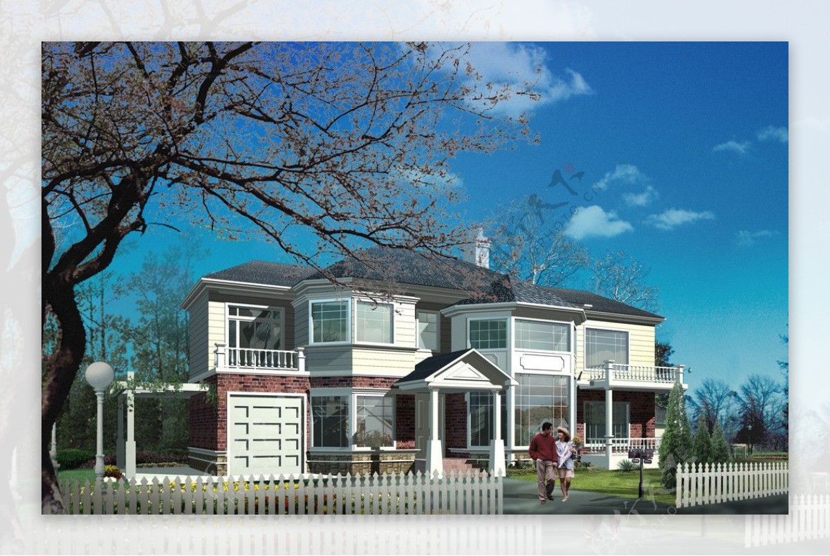 加州阳光风格型别墅图片