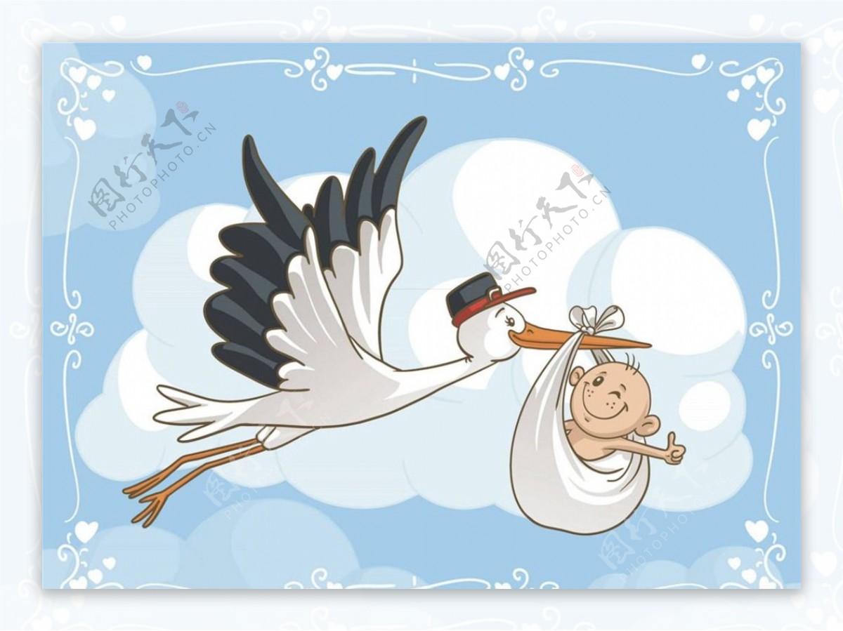 大雁婴儿幼儿卡通图片