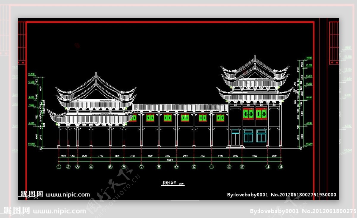 中国古建戏台图片