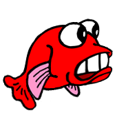 惊讶的鱼动画表情图片
